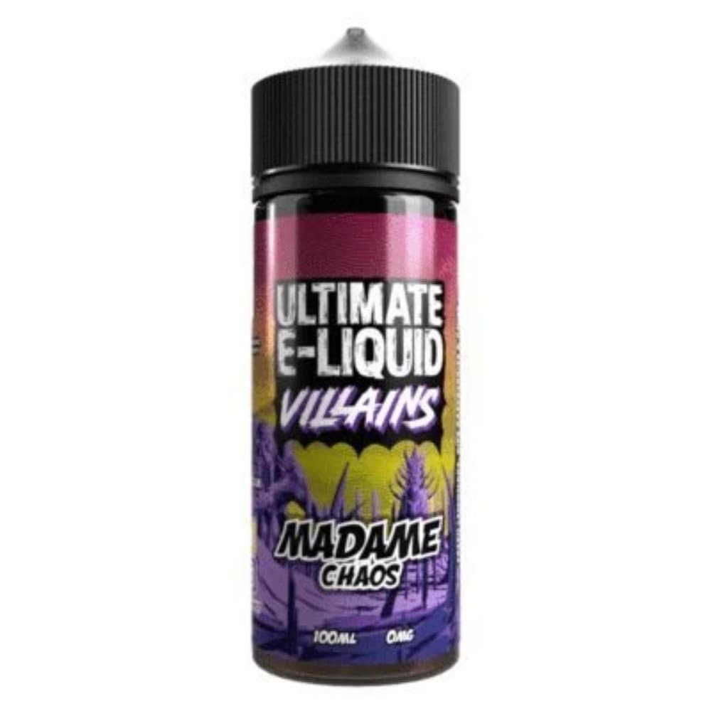  Madame Chaos Ultimate Puff Villains 100ml E-Liquids