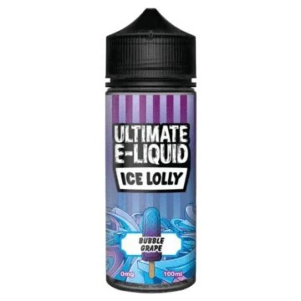  Bubble Grape Ultimate Puff Ice Lolly 100ml E-Liquids