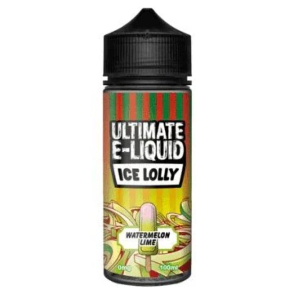  Watermelon Lime Ultimate Puff Ice Lolly 100ml E-Liquids