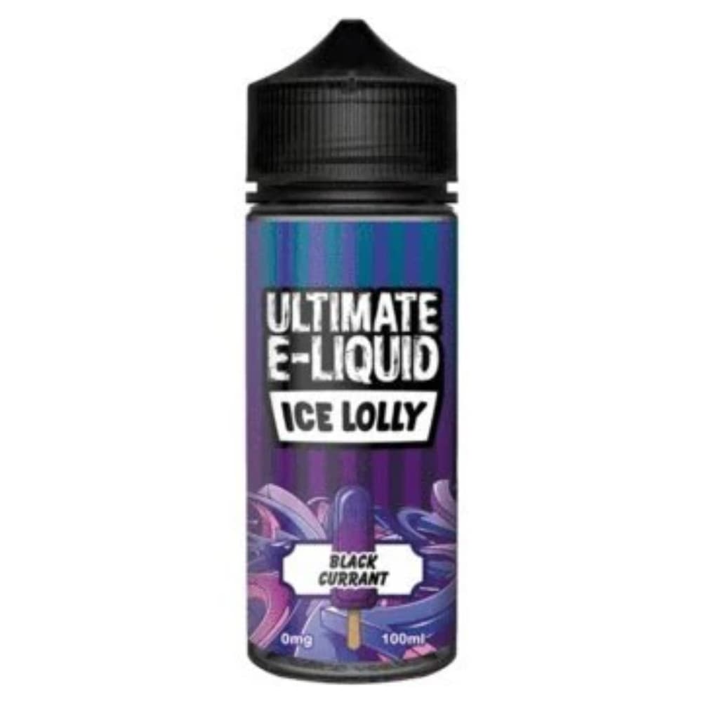  Blackcurrant Ultimate Puff Ice Lolly 100ml E-Liquids