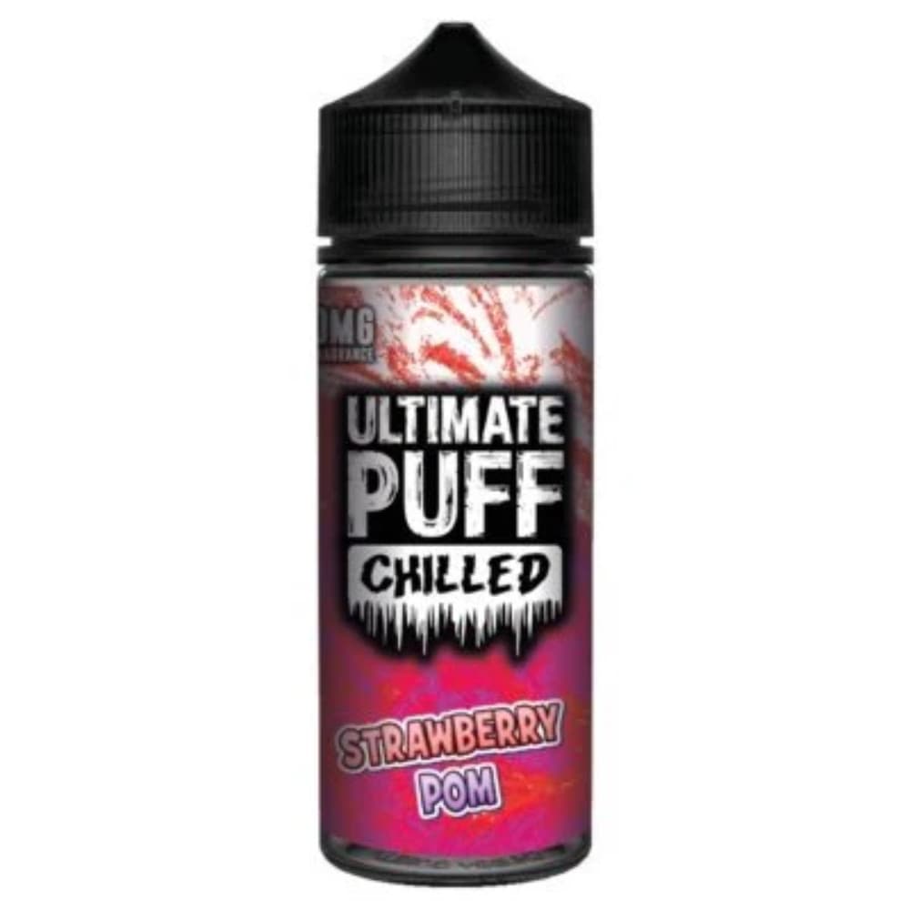  Strawberry Pom Ultimate Puff Chilled 100ml E-Liquids