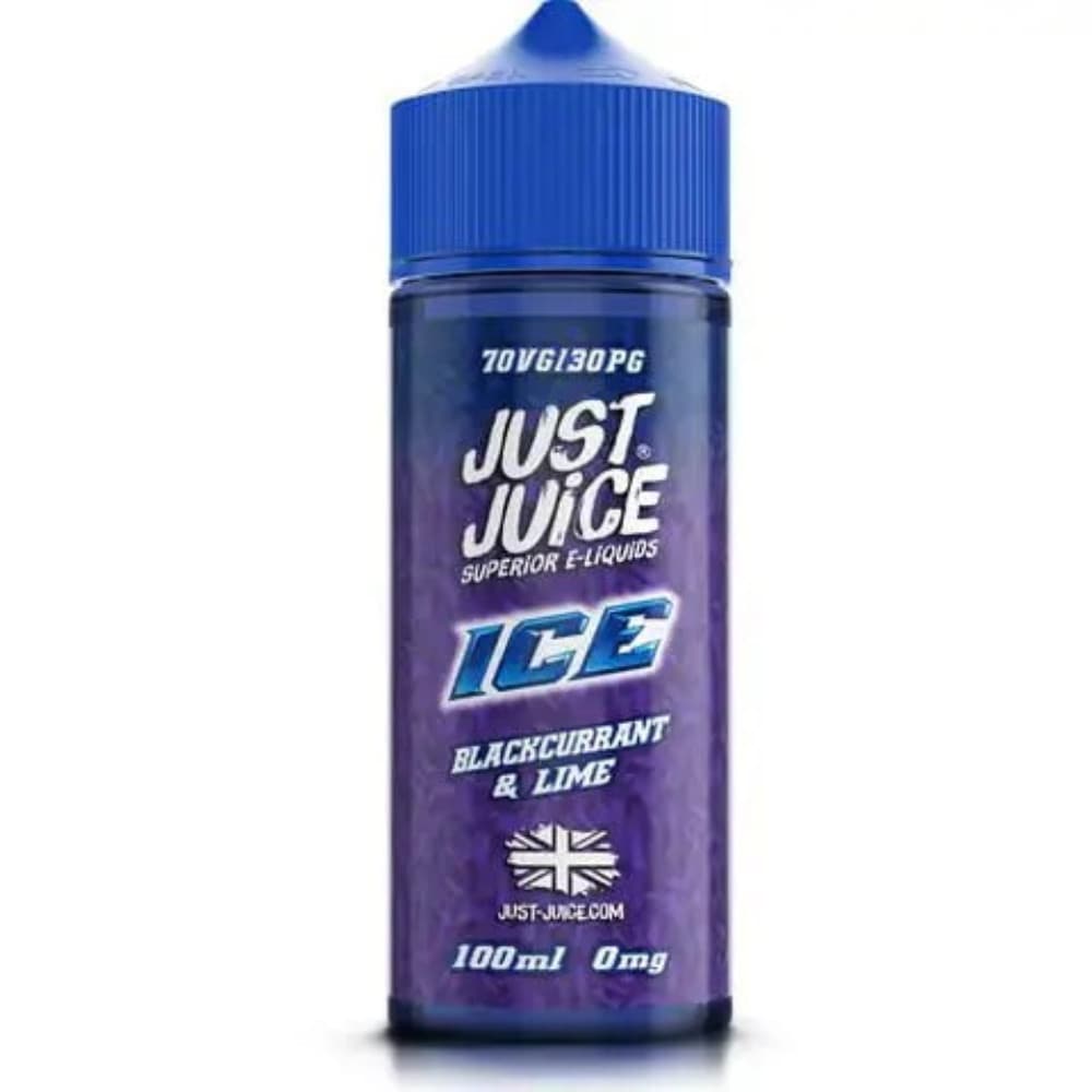  Blackcurrant & Lime Just Juice Ice 100ml E-Liquids