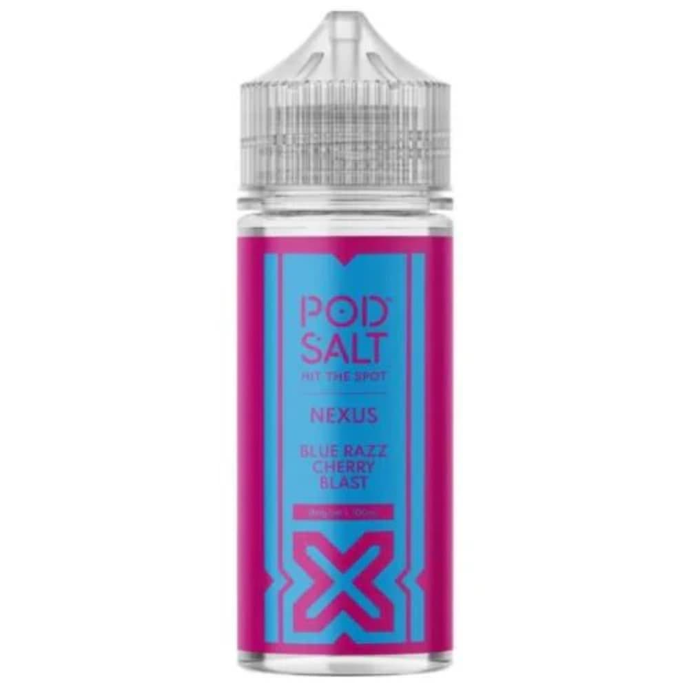  Blue Razz Cherry Blast Pod Salt Nexus 100ml E-Liquids