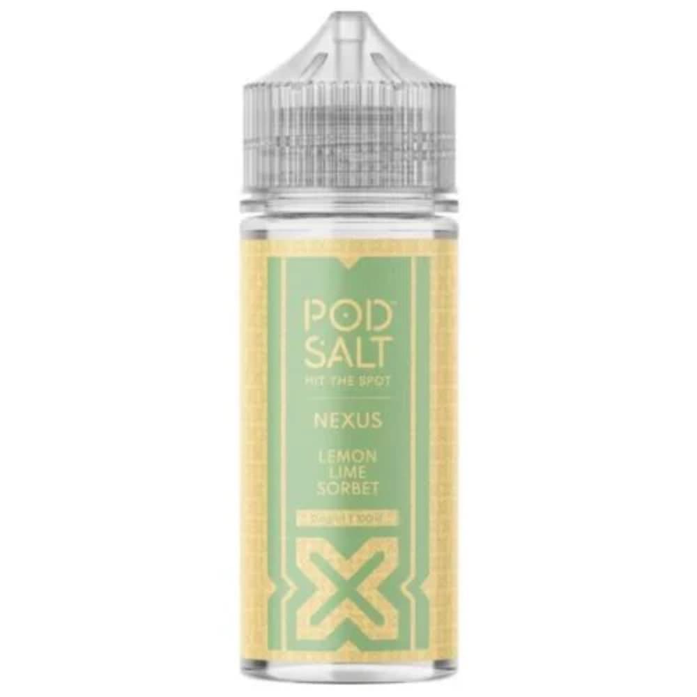  Lemon Lime Sorbet Pod Salt Nexus 100ml E-Liquids