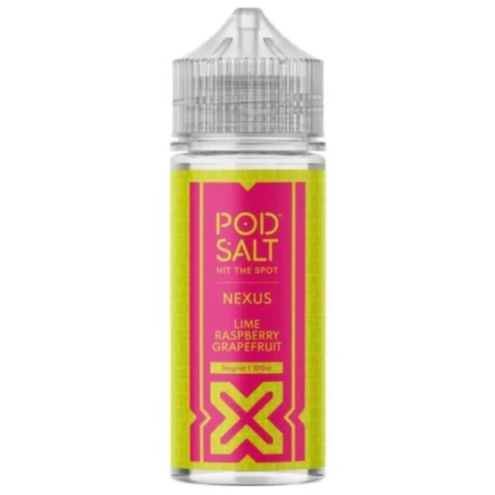  Lime Raspberry Grapefruit Pod Salt Nexus 100ml E-Liquids