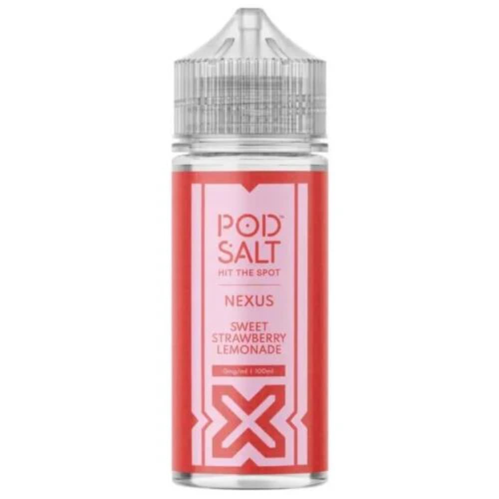  Sweet Strawberry Lemonade Pod Salt Nexus 100ml E-Liquids