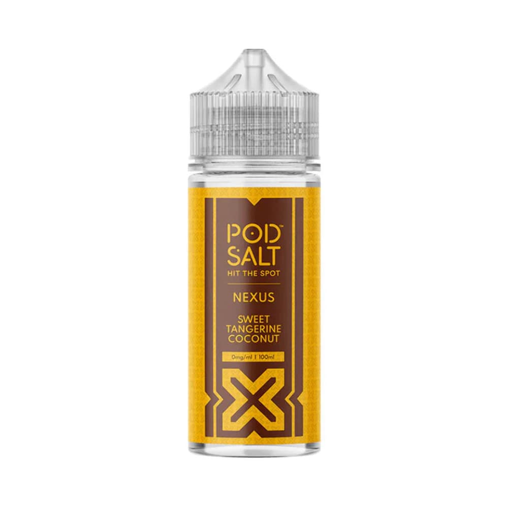  Sweet Tangerine Coconut Pod Salt Nexus 100ml E-Liquids