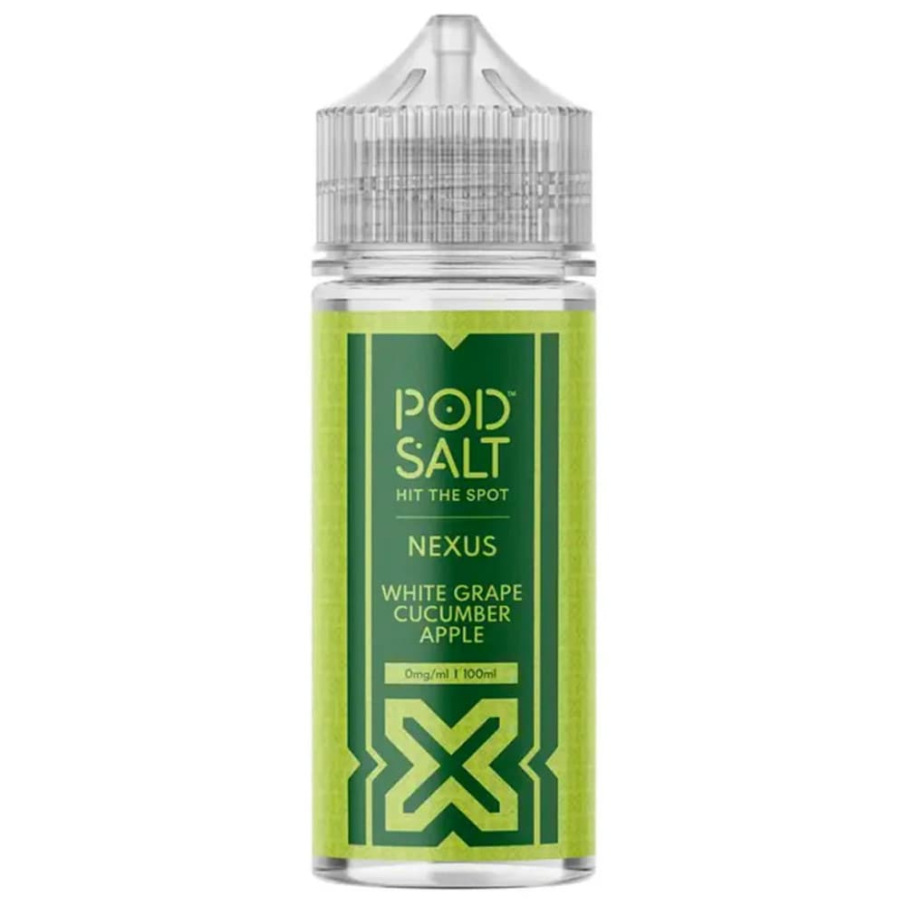  White Grape Cucumber Apple Pod Salt Nexus 100ml E-Liquids