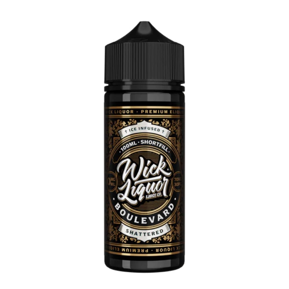  Boulevard Shattered Wick Liquor 100ml E-Liquids