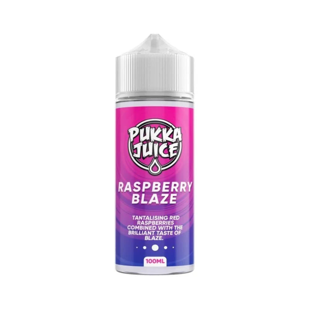  Raspberry Blaze Pukka Juice 100ml E-Liquids