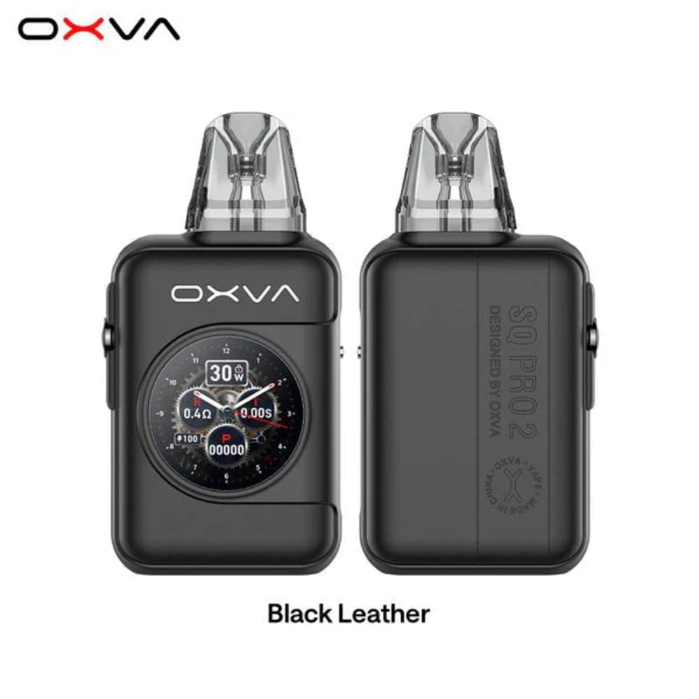  Black Leather Oxva Xlim SQ Pro 2 Vape Pod Kit