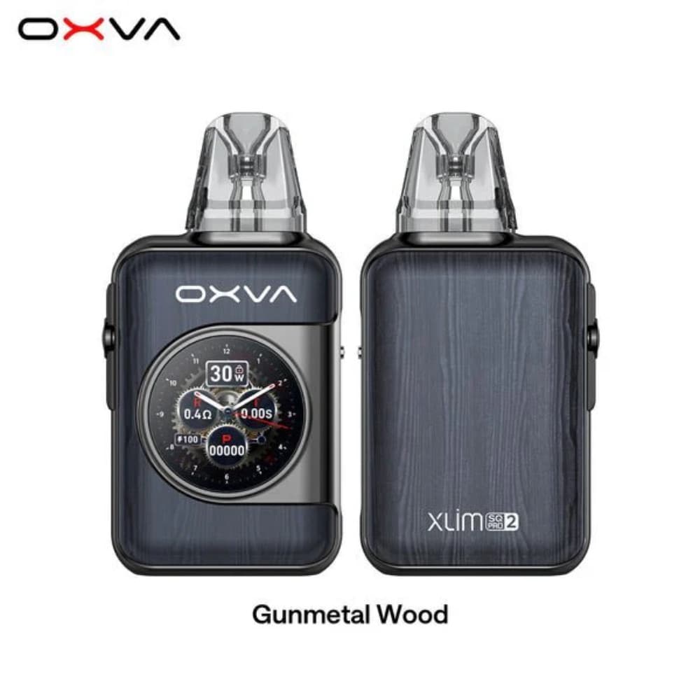  Gunmetal Wood Oxva Xlim SQ Pro 2 Vape Pod Kit