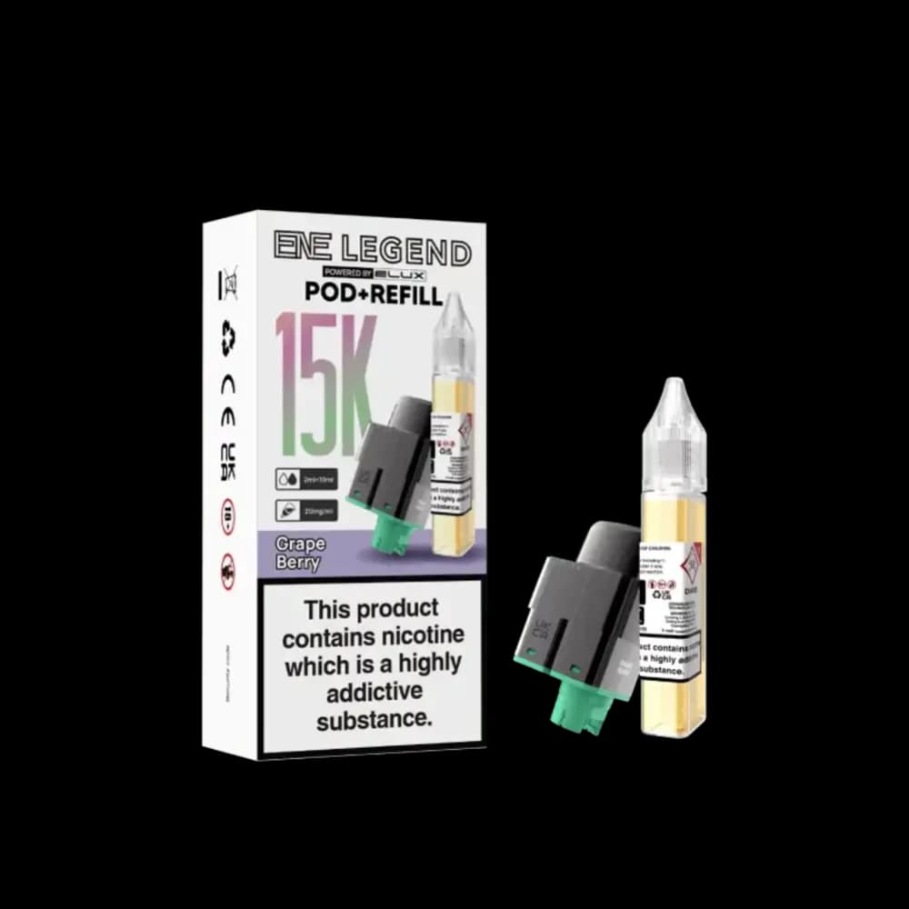  Grape Berry Elux Ene Legend 15k Pods Pack of 5