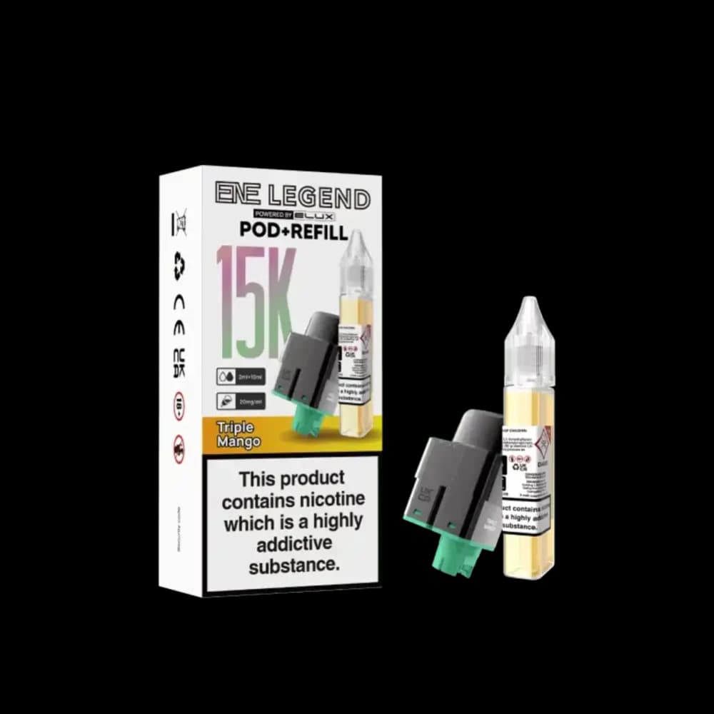  Triple Mango Elux Ene Legend 15k Pods Pack of 5