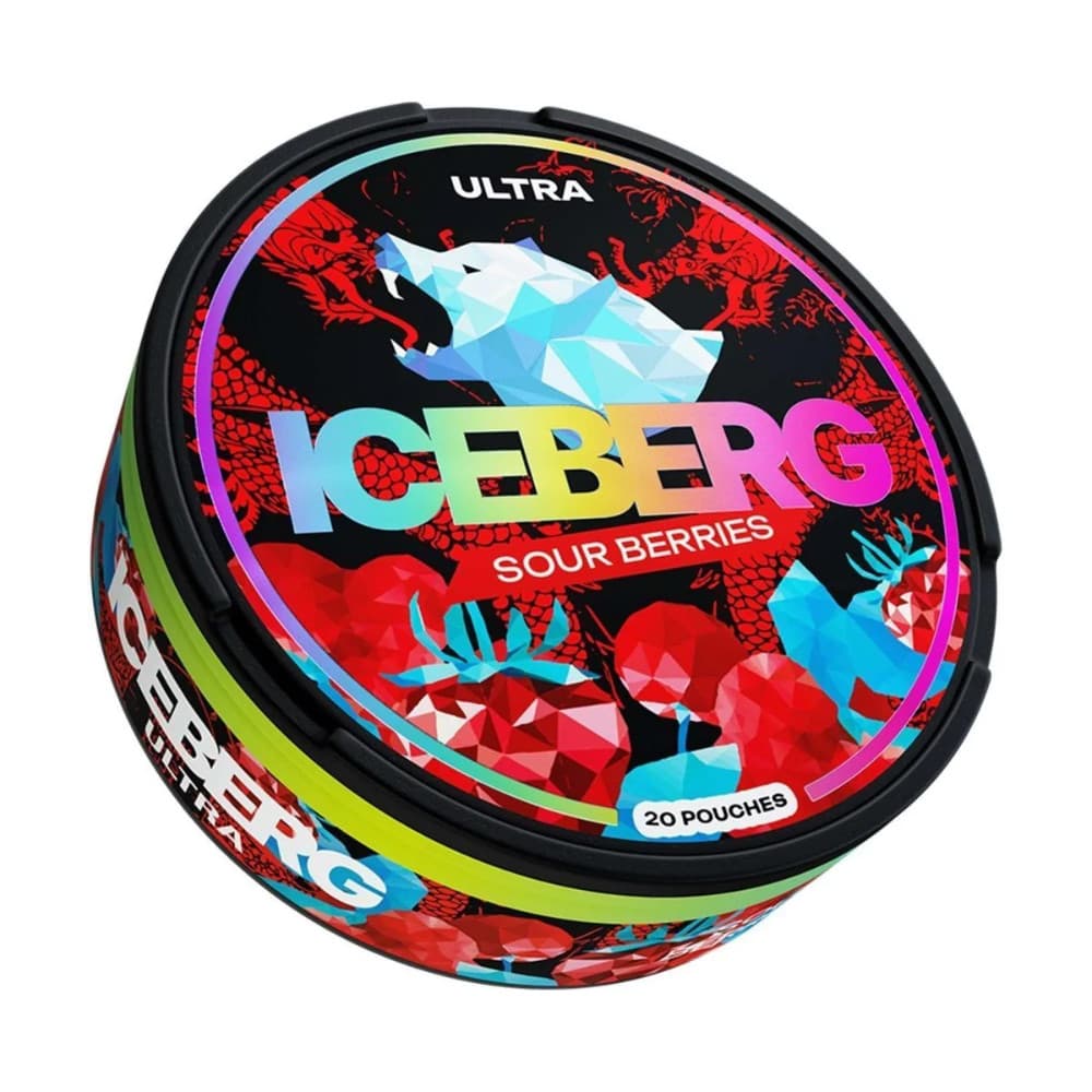  Sour Berries Iceberg Nicotine Pouches