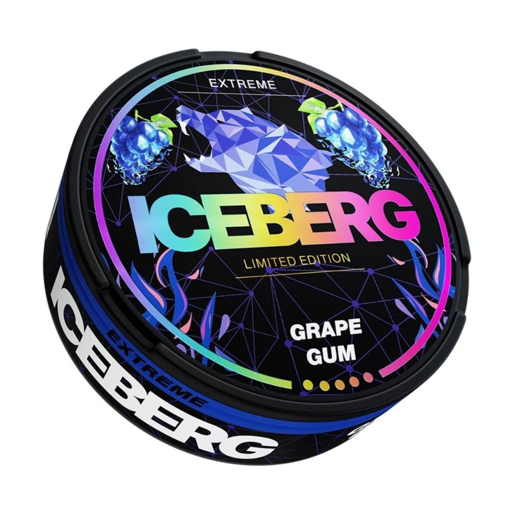  Grape Gum Iceberg Nicotine Pouches