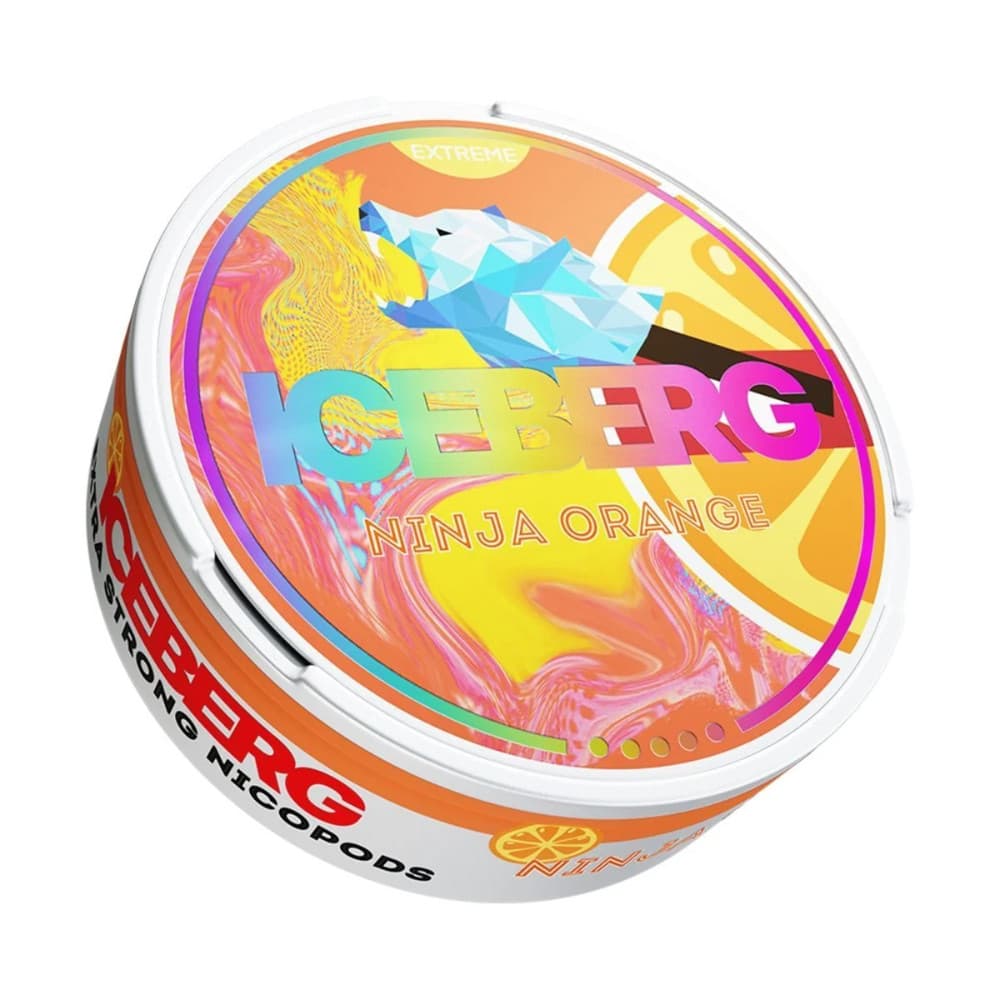  Ninja Orange Iceberg Nicotine Pouches