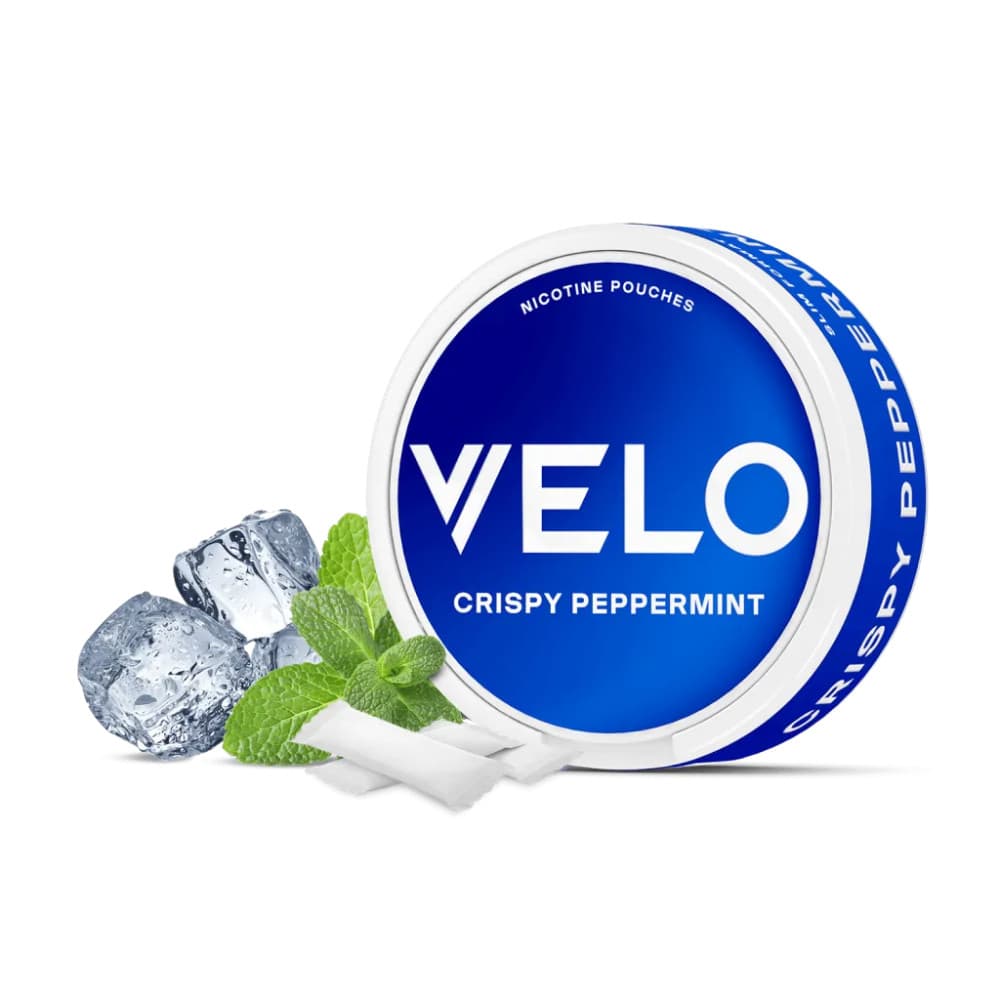  Crispy Peppermint (Ice Cool) Velo Nicotine Pouches