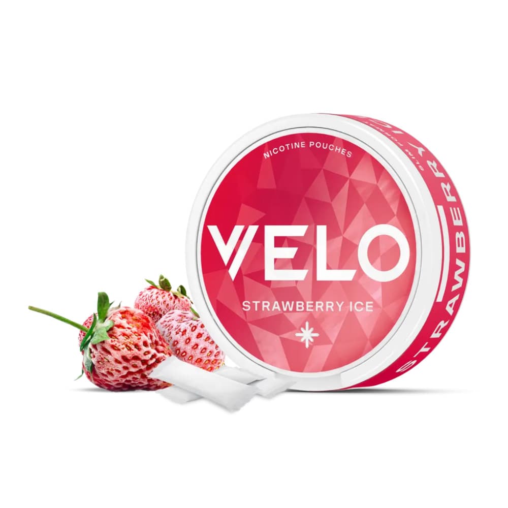  Strawberry Ice Velo Nicotine Pouches