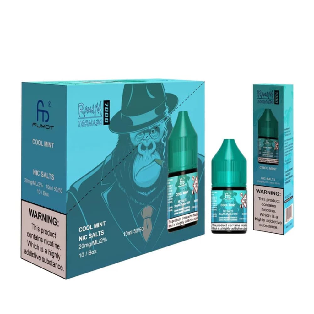  Cool Mint RandM 7000 Nic Salts E-Liquids 10ml