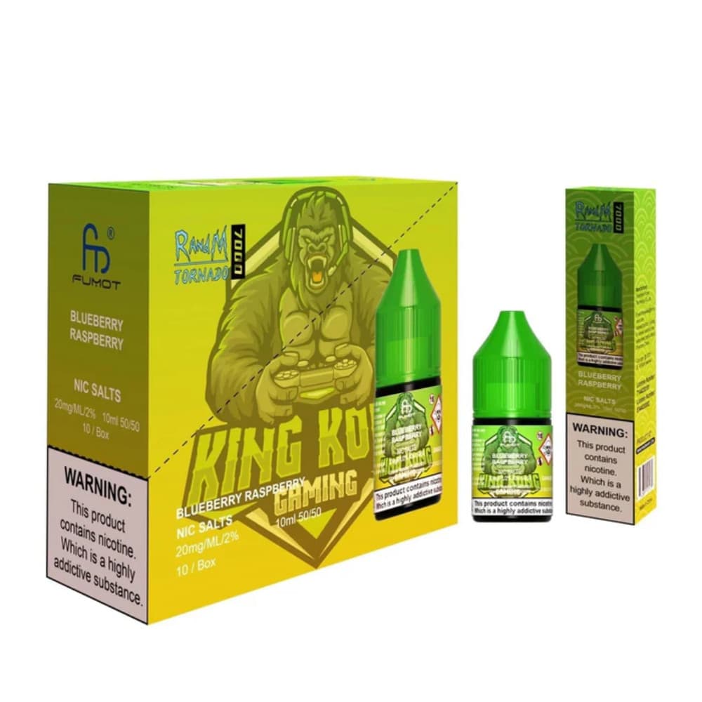  Blueberry Raspberry RandM 7000 Nic Salts E-Liquids 10ml