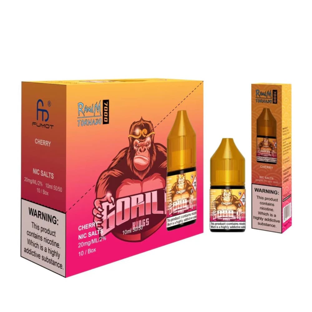 Cherry RandM 7000 Nic Salts E-Liquids 10ml