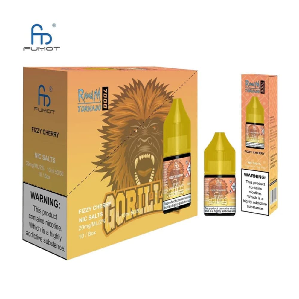  Fizzy Cherry RandM 7000 Nic Salts E-Liquids 10ml