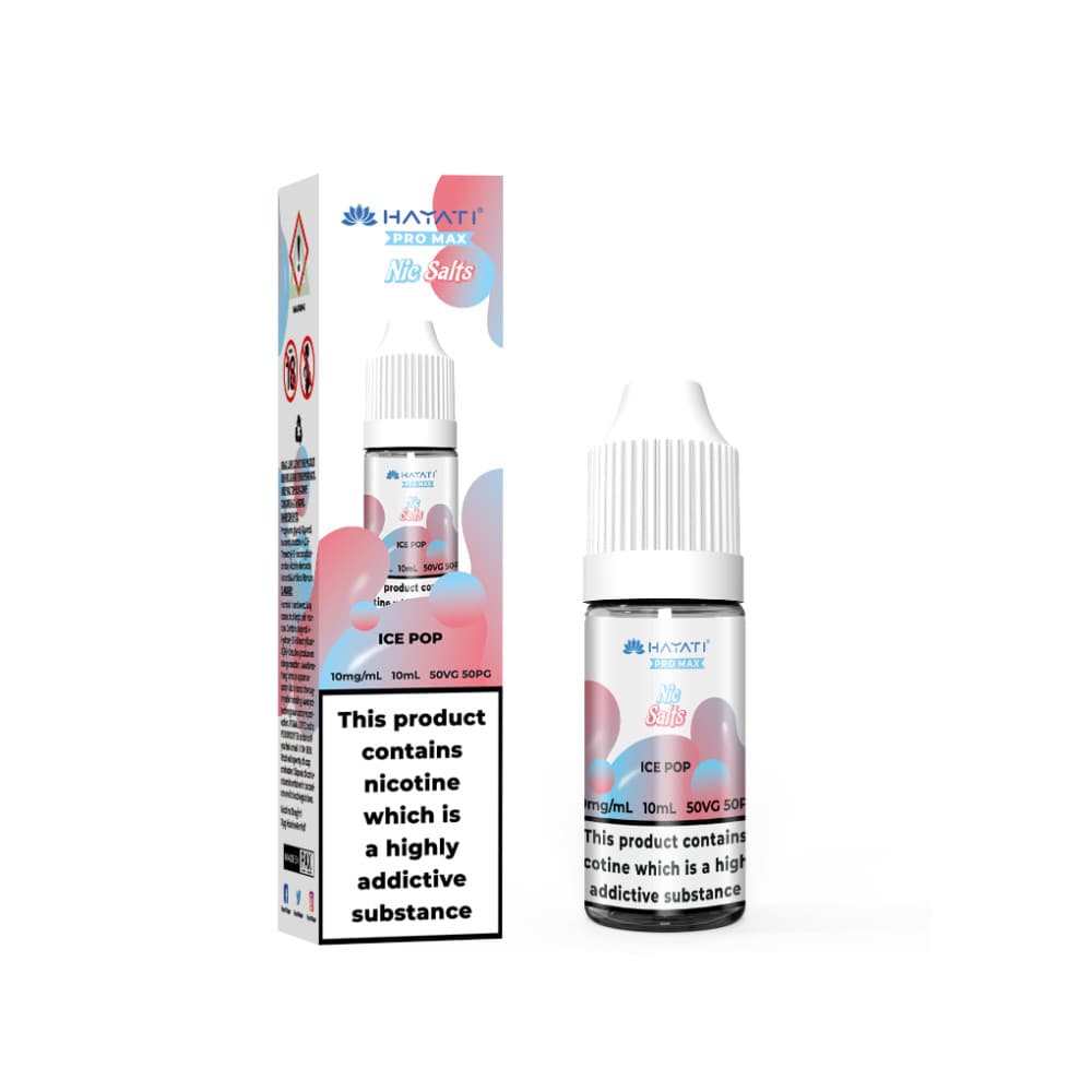  Ice Pop / 10mg Hayati Pro Max Nic Salts E-Liquids 10ml