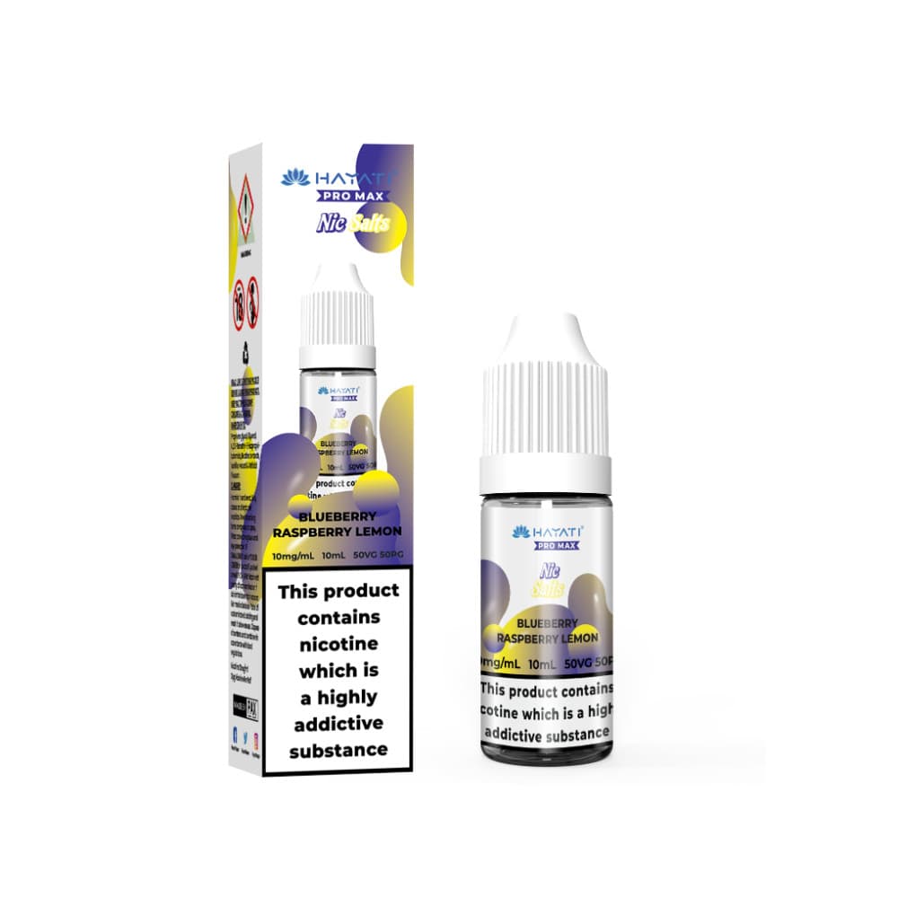  Blueberry Raspberry / 20mg Hayati Pro Max Nic Salts E-Liquids 10ml