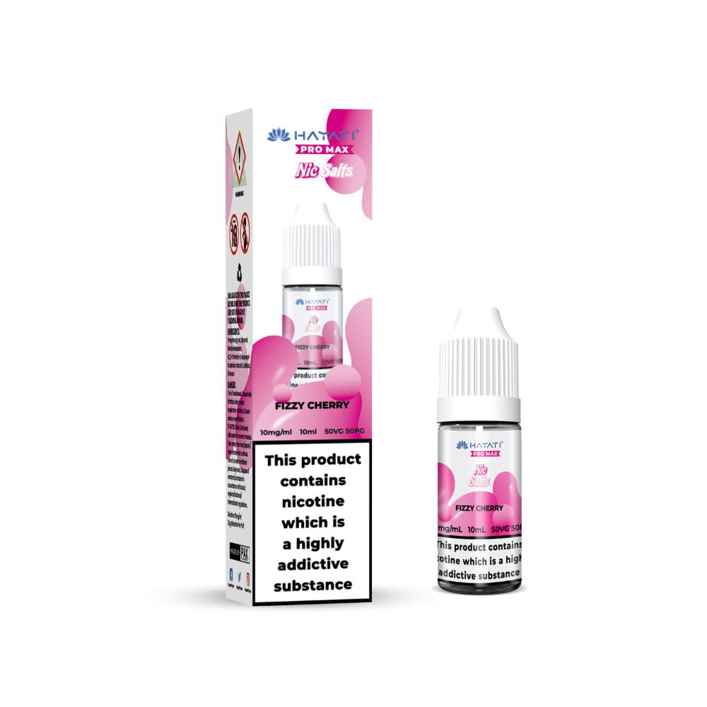  Fizzy Cherry / 20mg Hayati Pro Max Nic Salts E-Liquids 10ml