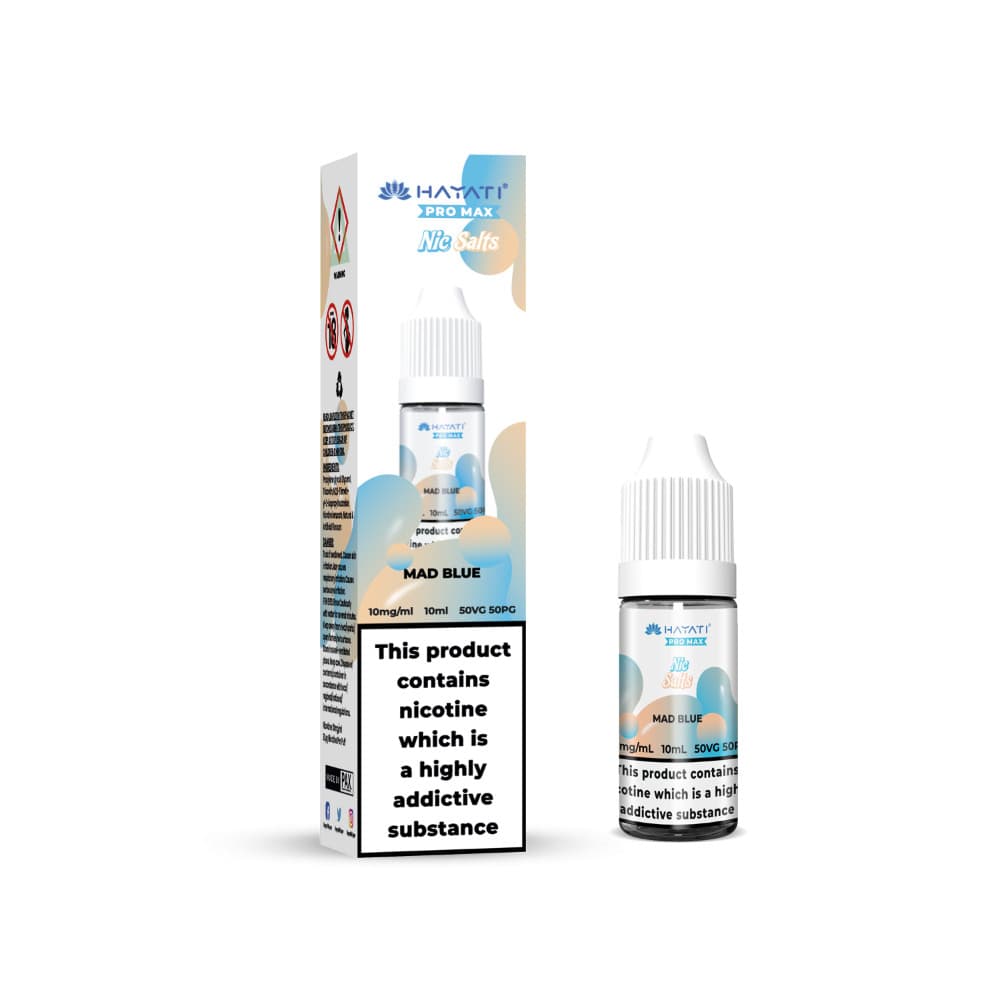  Mad Blue / 20mg Hayati Pro Max Nic Salts E-Liquids 10ml