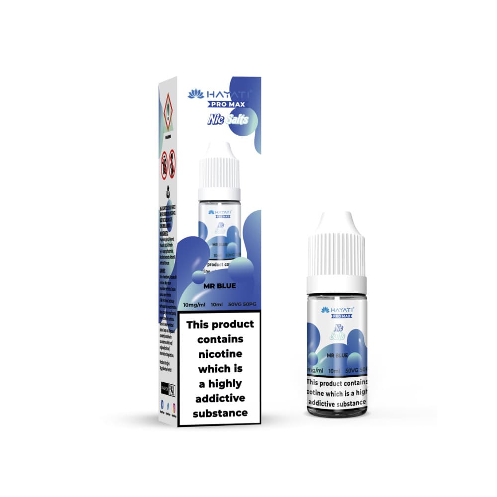  Mr Blue / 20mg Hayati Pro Max Nic Salts E-Liquids 10ml