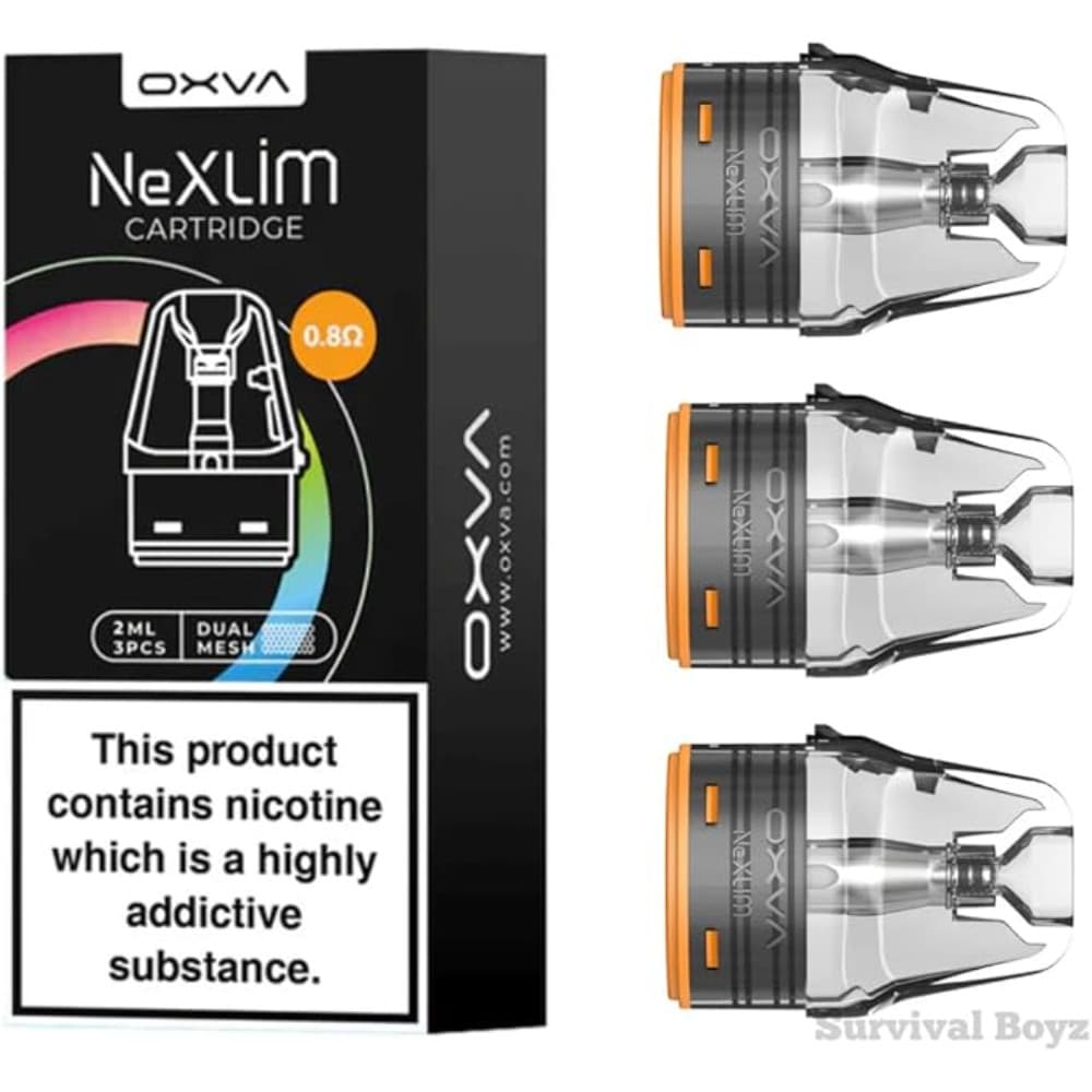  0.8ohm Oxva Nexlim Replacement Pods 3 Packs