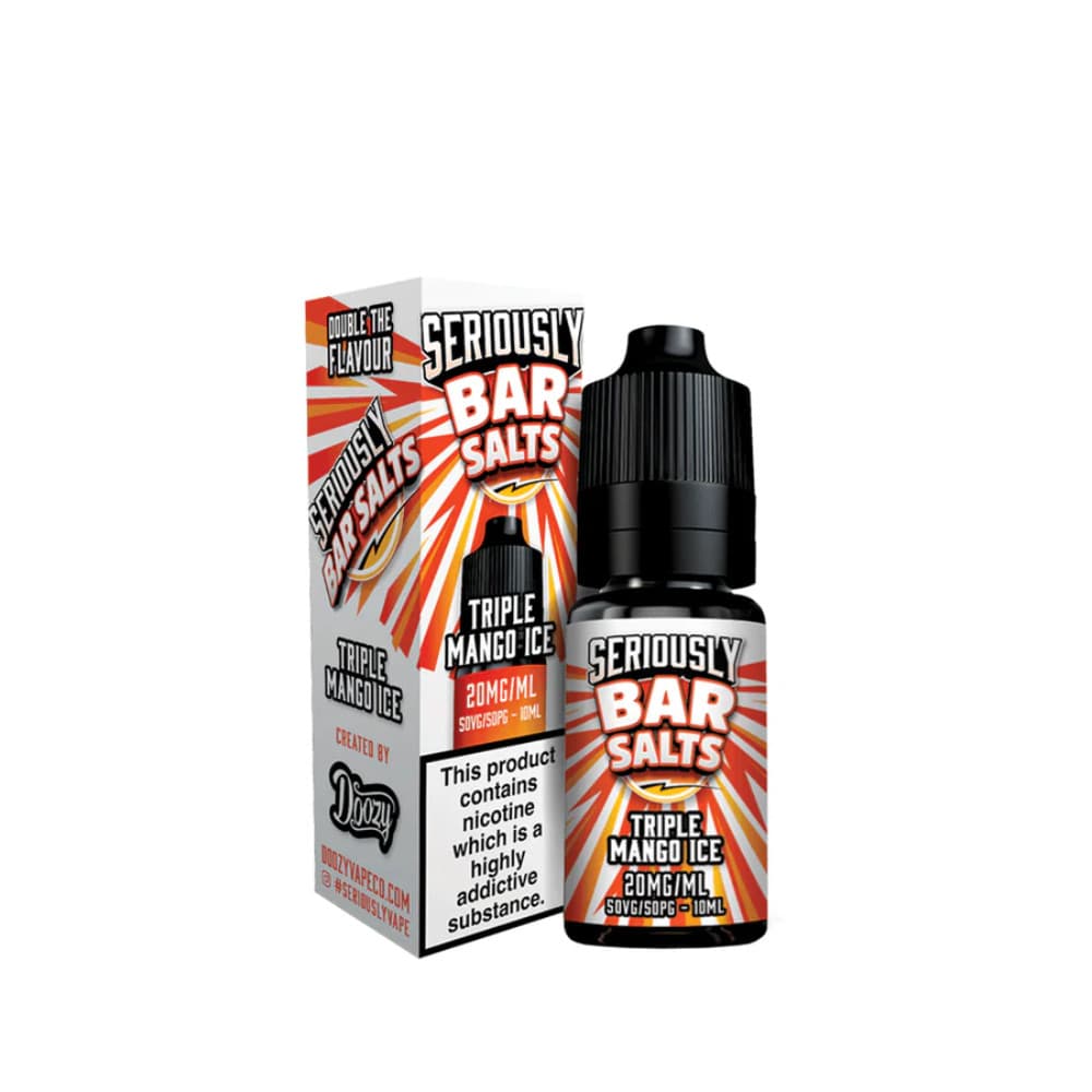  Triple Mango Ice / 20mg Doozy Seriously Bar Salts 10ml e liquids 10ml