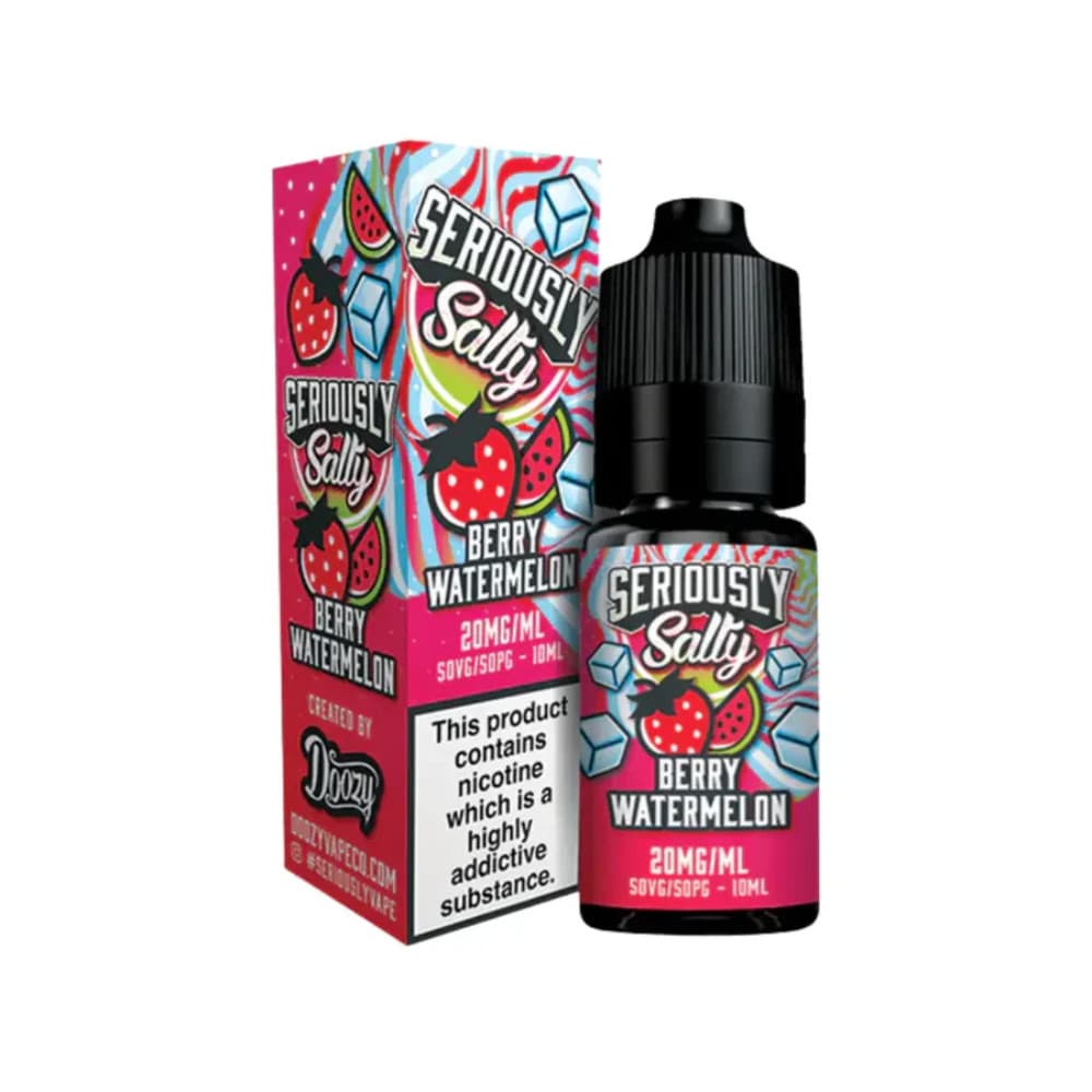 Berry Watermelon / 10mg Doozy Seriously Salty Nic Salts e liquids 10ml