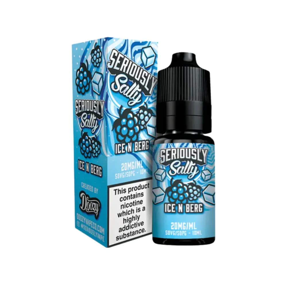  Ice N Berg / 10mg Doozy Seriously Salty Nic Salts e liquids 10ml