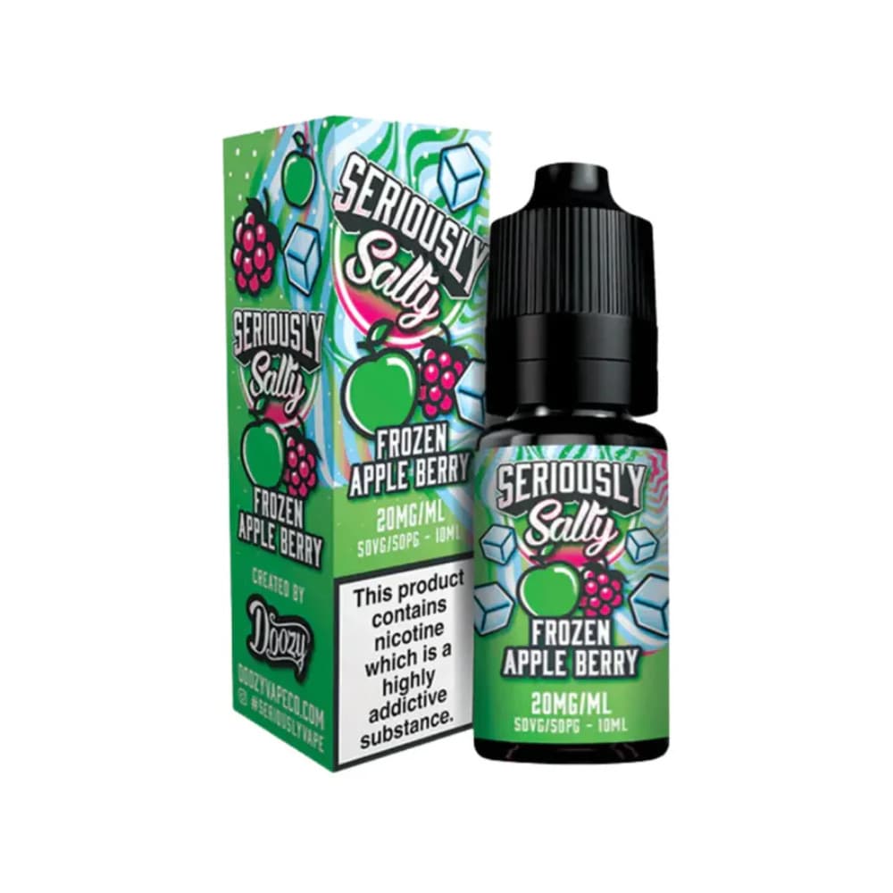  Frozen Apple Berry / 20mg Doozy Seriously Salty Nic Salts e liquids 10ml