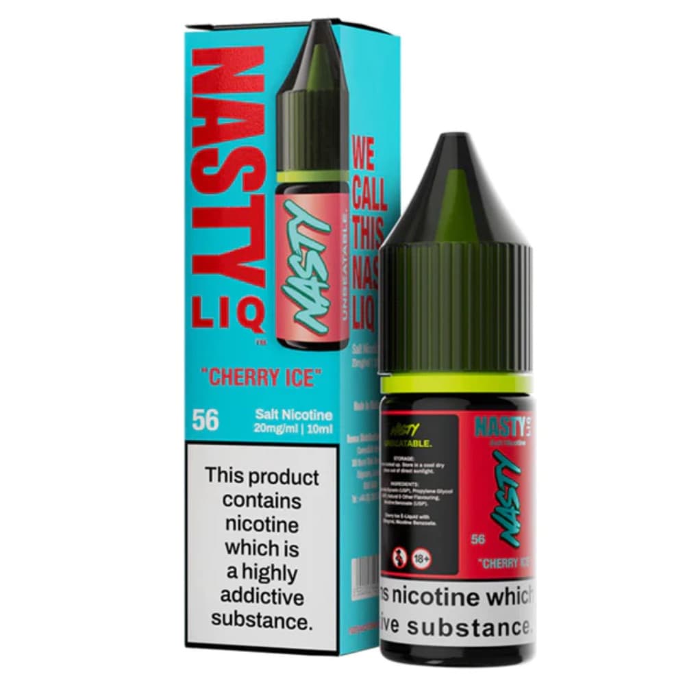  Cherry Ice / 20mg Nasty Liq Nic Salts e liquids 10ml Box of 10