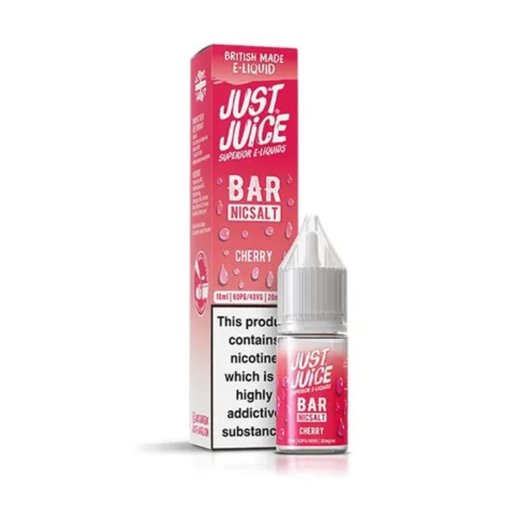  Cherry / 10mg Just Juice Bar Nic Salts e liquids 10ml Box of 10