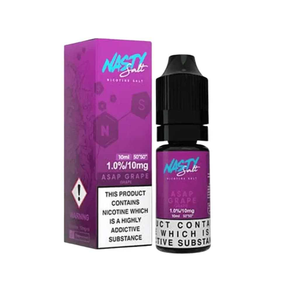  Asap Grape / 20mg Nasty Juice Nic Salts e liquids 10ml