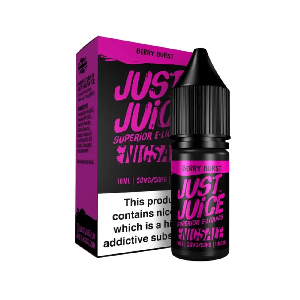  Berry Burst / 10mg Just Juice Original Nic Salts e liquids 10ml