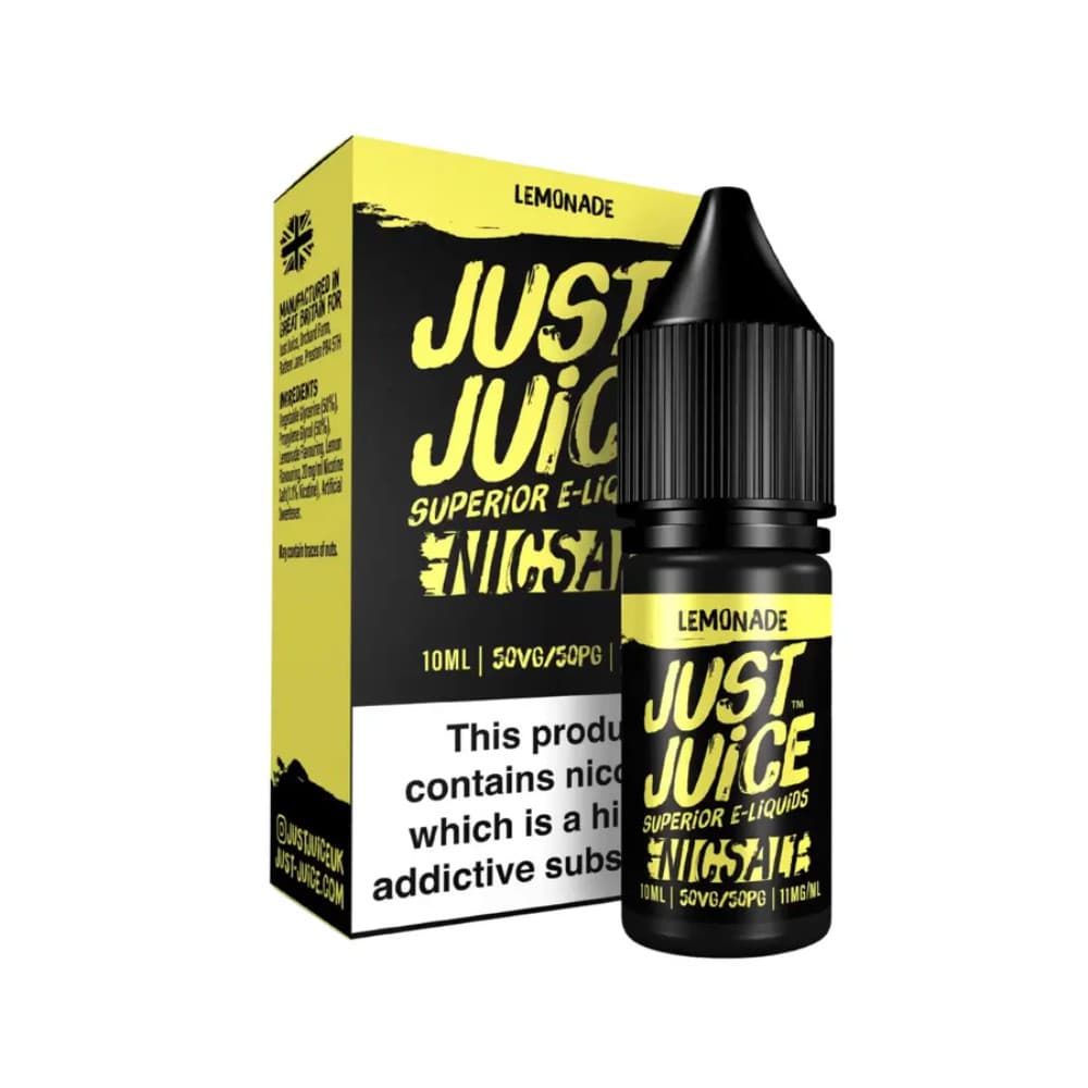  Lemonade / 20mg Just Juice Original Nic Salts e liquids 10ml