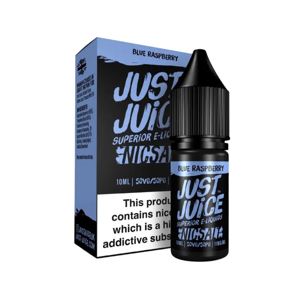  Blue Raspberry / 20mg Just Juice Original Nic Salts e liquids 10ml