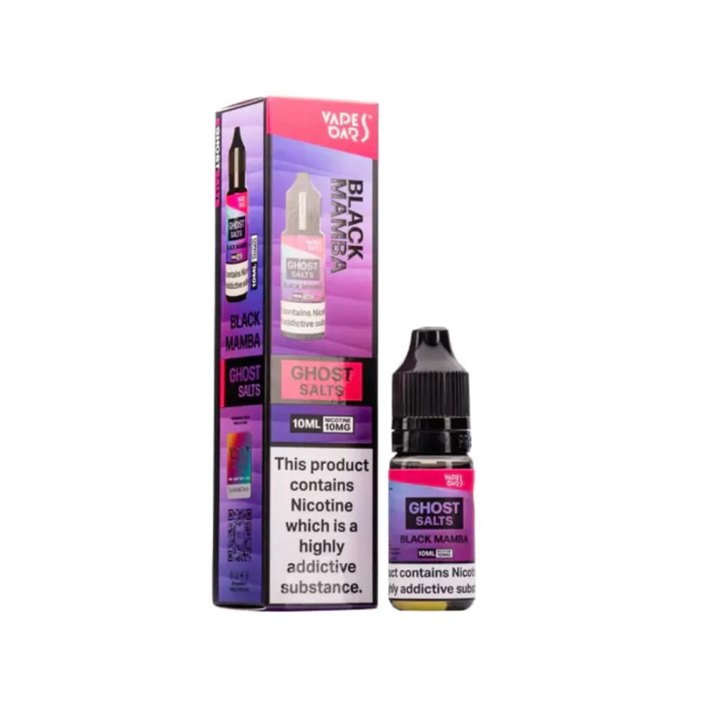  Black Mamba / 10mg Ghost 3500 Nic Salts e liquids 10ml Box of 10