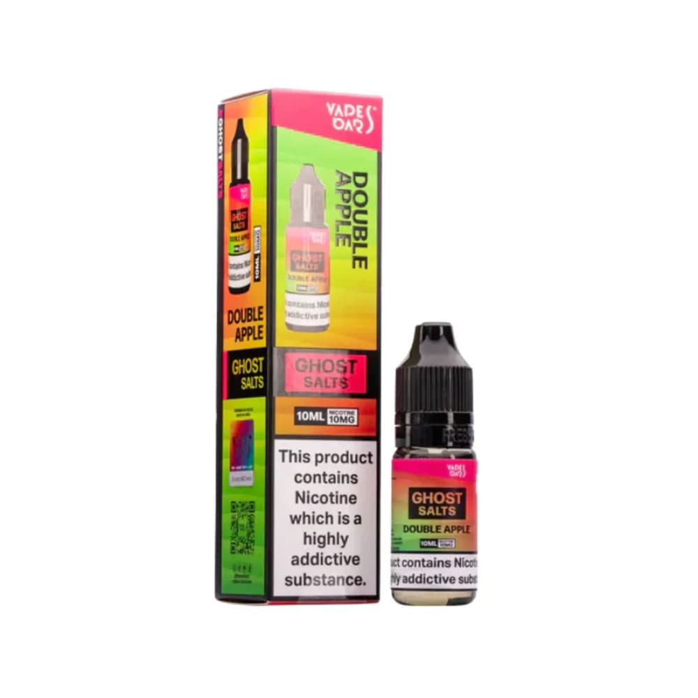  Double Apple / 20mg Ghost 3500 Nic Salts e liquids 10ml Box of 10