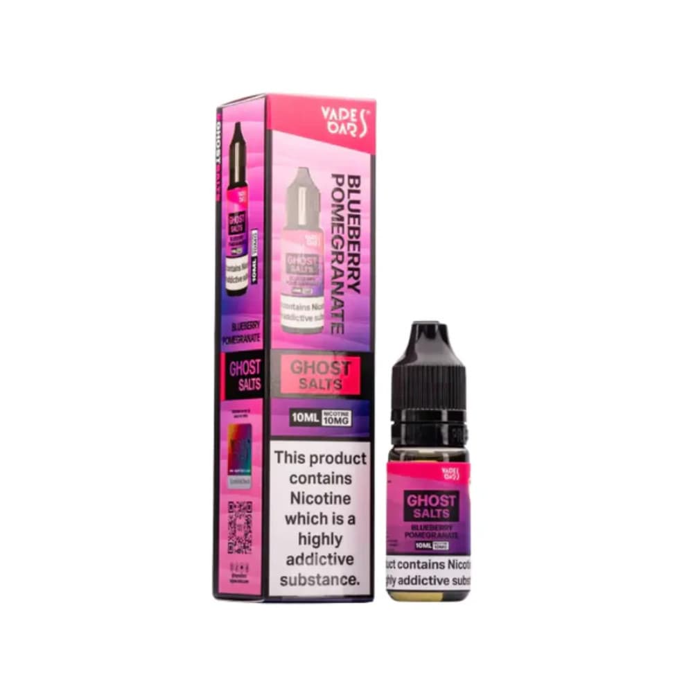  Blueberry Pomegranate / 10mg Ghost 3500 Nic Salts e liquids 10ml Box of 10