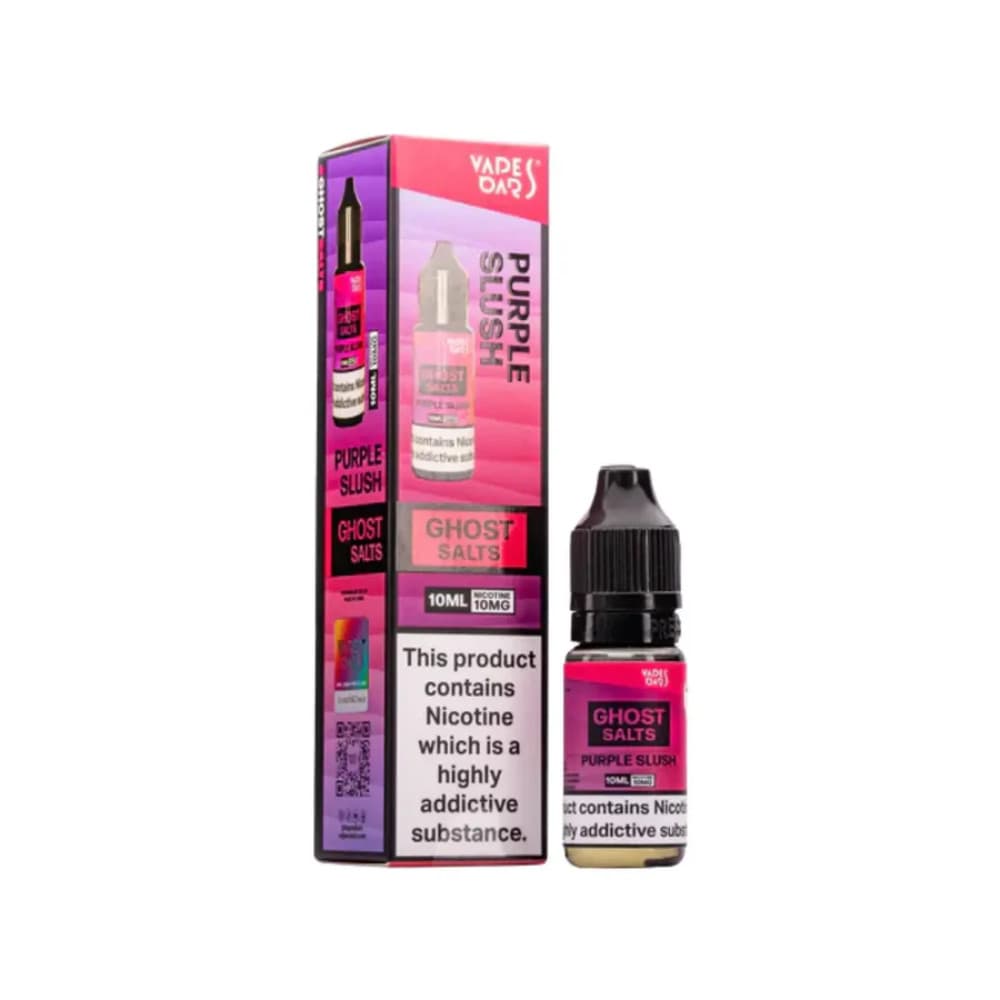  Purple Slush / 20mg Ghost 3500 Nic Salts e liquids 10ml Box of 10