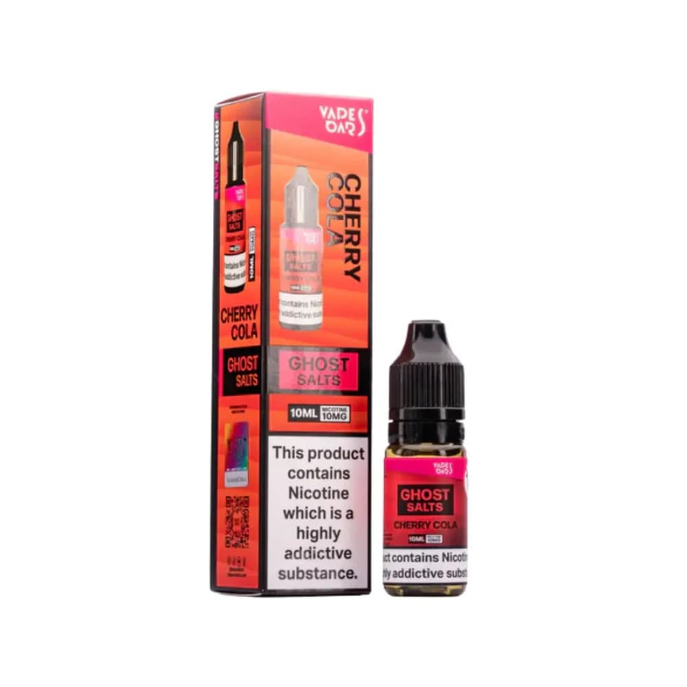  Cherry Cola / 10mg Ghost 3500 Nic Salts e liquids 10ml Box of 10