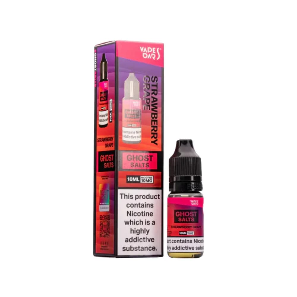  Strawberry Grape / 10mg Ghost 3500 Nic Salts e liquids 10ml Box of 10