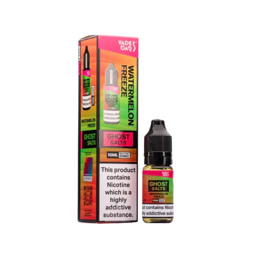  Watermelon Freeze / 10mg Ghost 3500 Nic Salts e liquids 10ml Box of 10